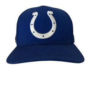 NFL Indianapolis Colts Blue Cap with White Embroidered Logos